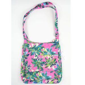 Vera Bradley Tropical Paradise Mailbag Crossbody Hipster NWT
